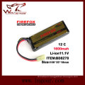 Firefox-1600mAh 11.1V 12C puissance LiPo batterie Li-polymère